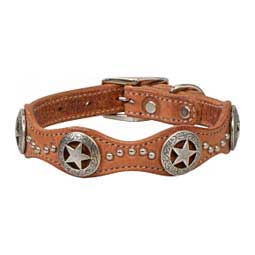 Texas Star Leather Dog Collar  Weaver Leather